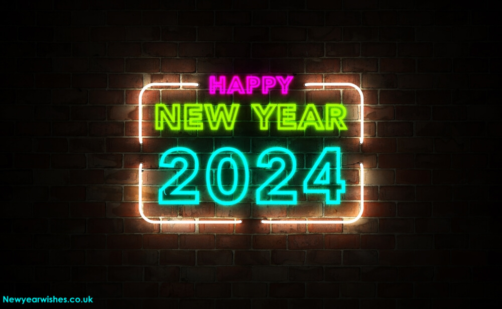 happy new year 2024 hd wallpaper download